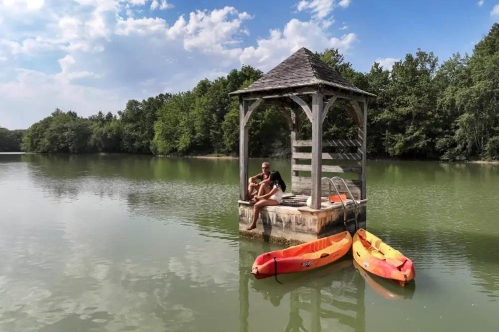 Camping Les Lacs D'Armagnac Bretagne-d'Armagnac ภายนอก รูปภาพ